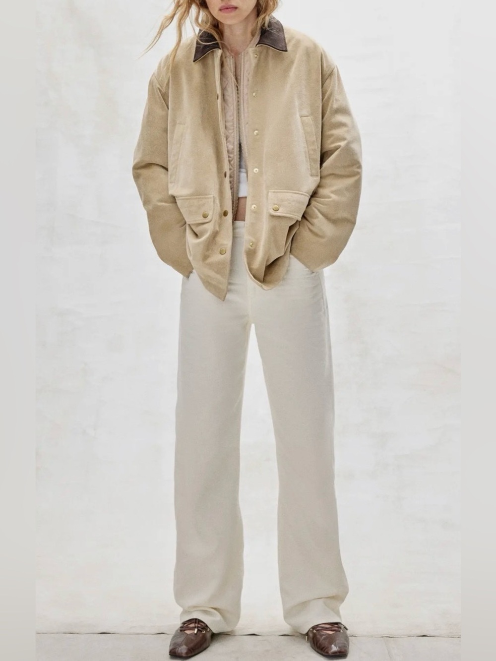 rag & bone Cassidy Suede Jacket -M - Picture 2 of 15